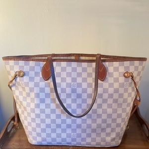 Louis Vuitton Neverfull MM Damier Azur
